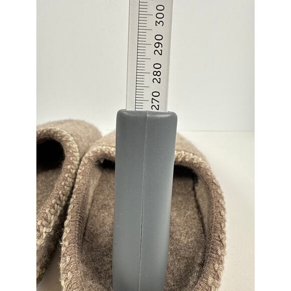 Haflinger AS Classic Slippers Mens EU42 US 9 Brown Natural Wool Felt Slip On - Picture 12 of 12